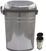 KROM FOTOSELLİ ÇÖP KOVASI KROS 68 LT 