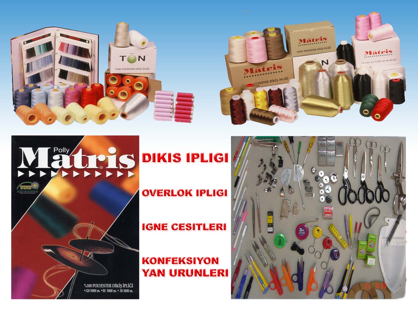 matris dikiş ipliği