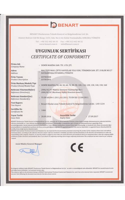 certificates