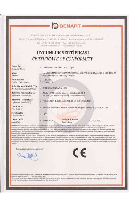 certificates