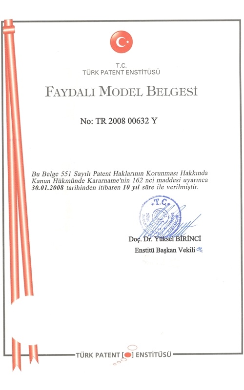 Faydalı Model Bilgisi 
