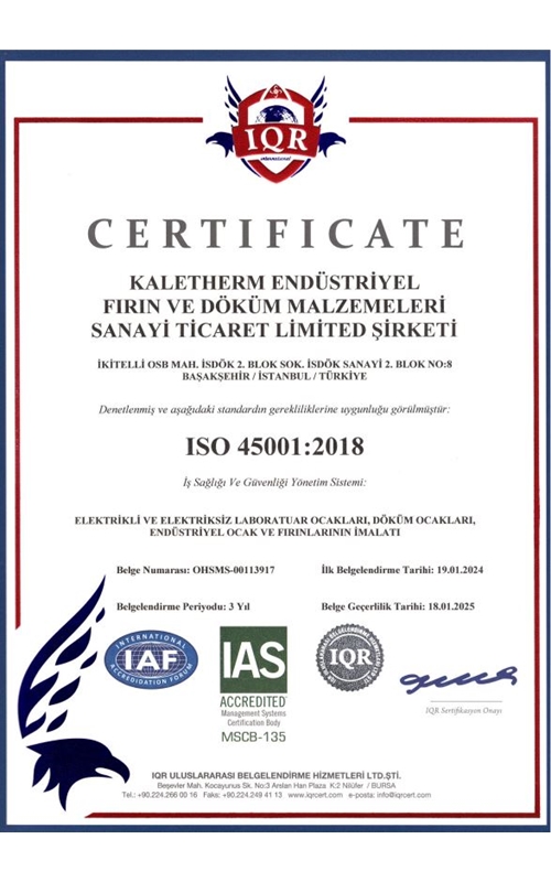 ISO 45001:2018