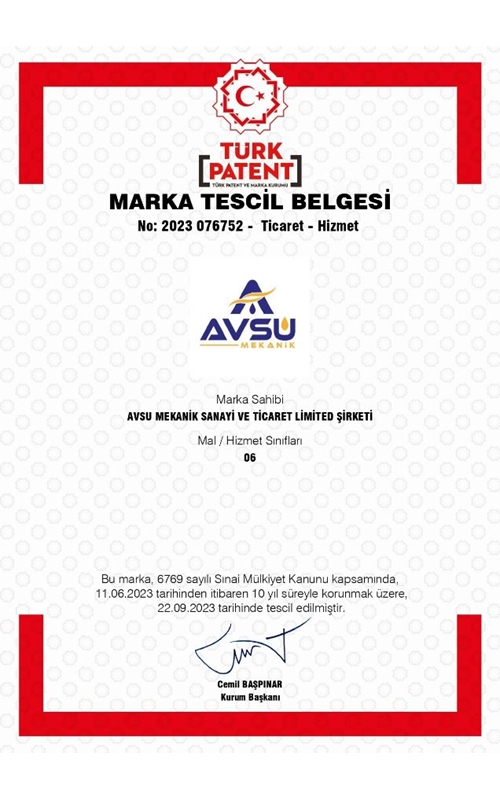 Marka Tescil Belgesi