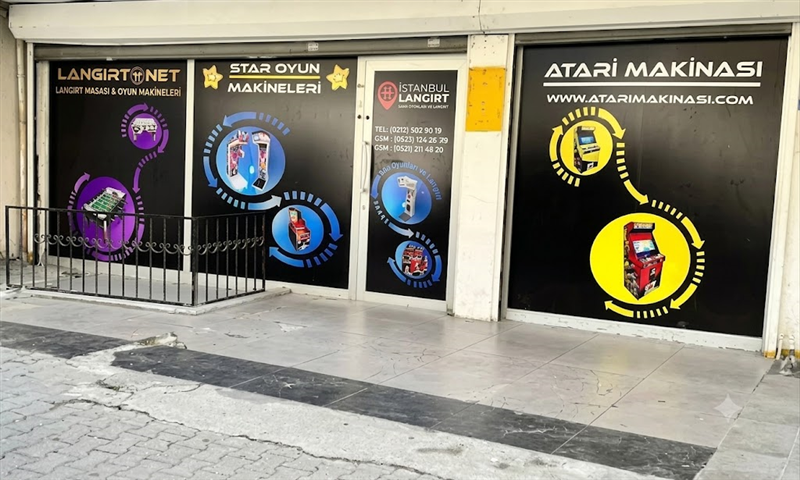 Arcade Oyun Makineleri Banner