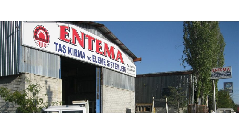 Entema Kırma Eleme Sistemleri Banner