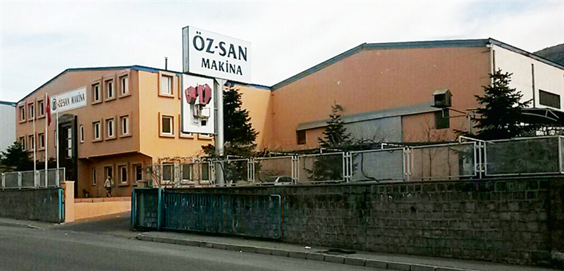Öz-San Makina Banner
