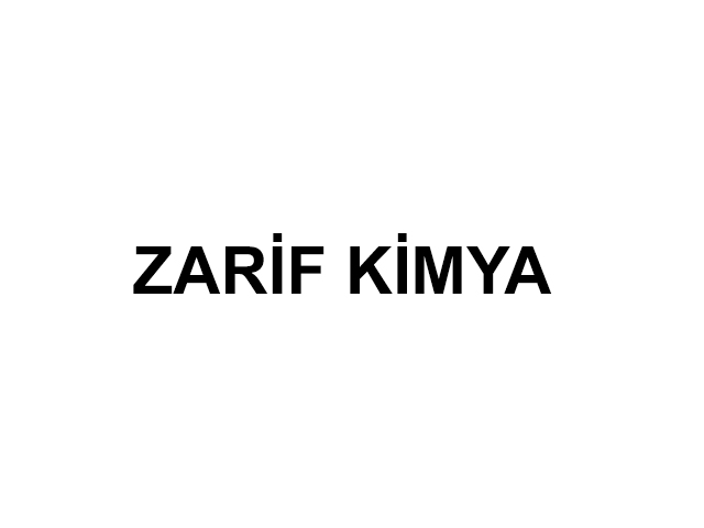 Zarif Kimya Makina Banner