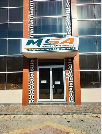 MSA Vinç Makina Banner