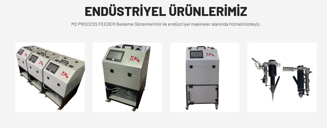M2 Makine Sanayi Slider