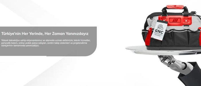 GNC CNC Makina Teknolojileri Slider