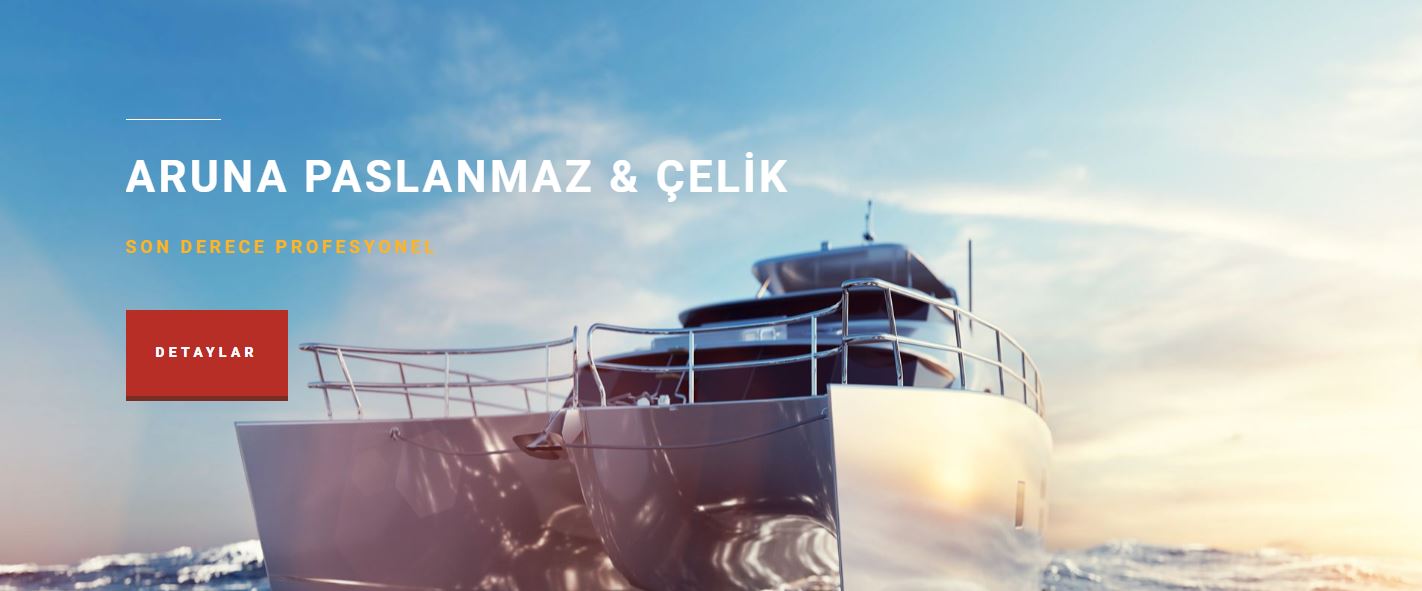 Aruna Paslanmaz Çelik Slider