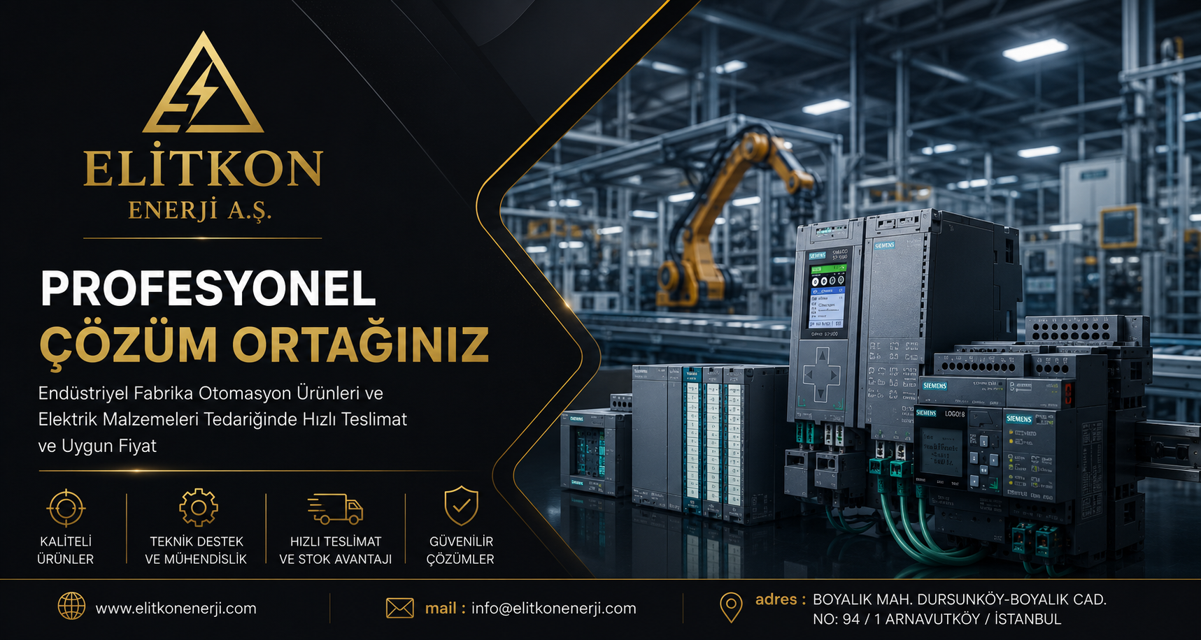 Elitkon Enerji Slider