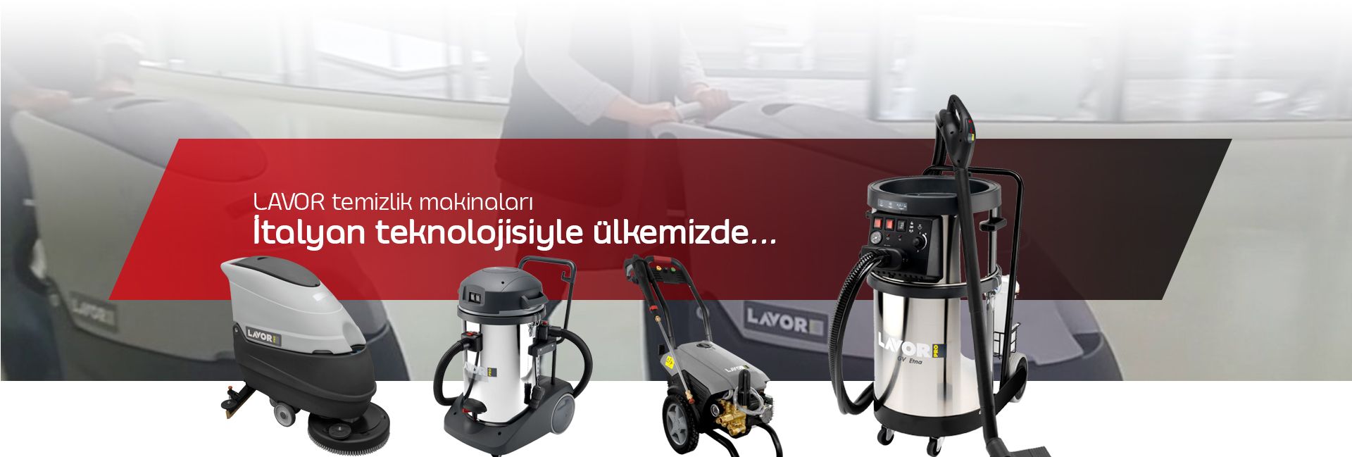 Otek Endüstriyel Temizlik Makinaları Slider