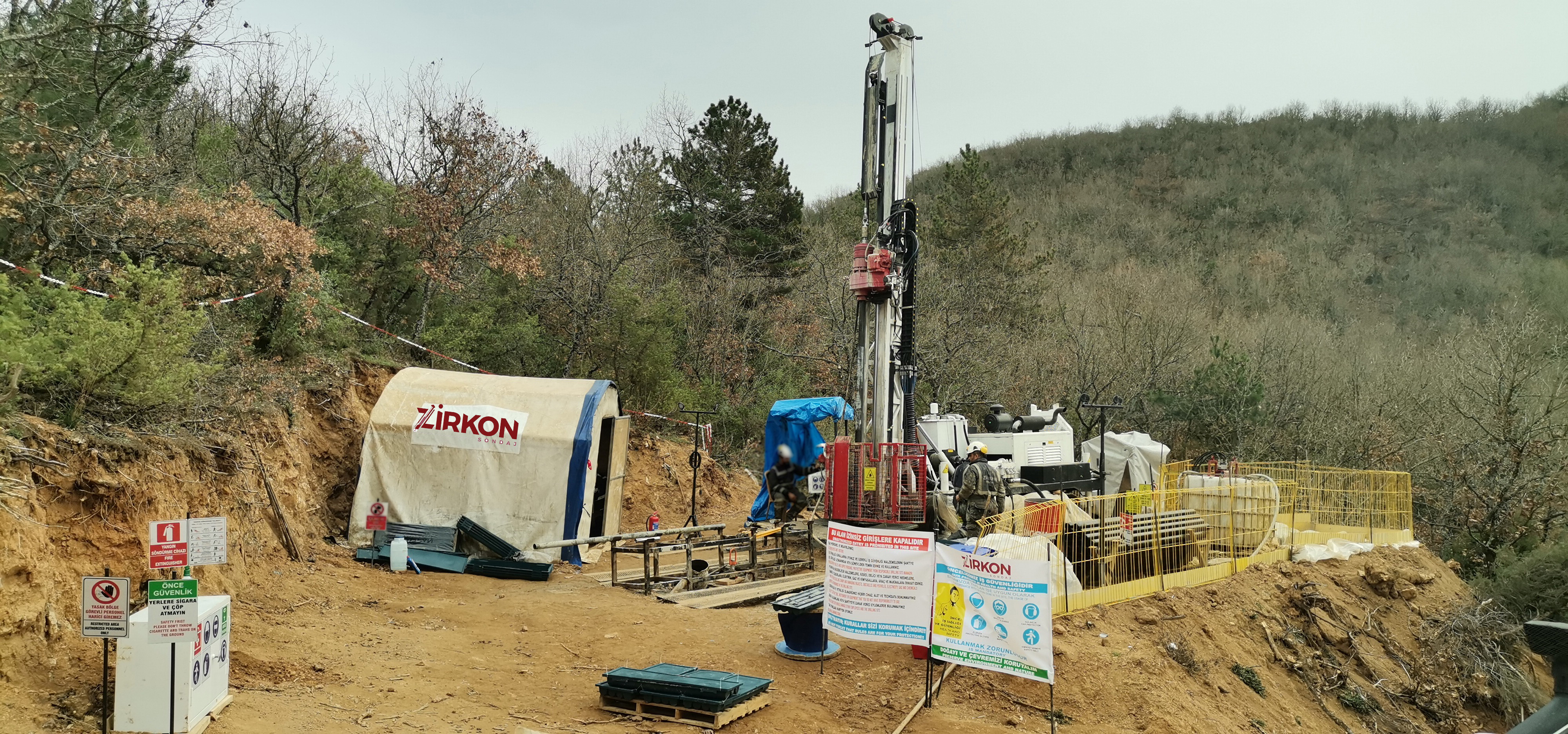 Zirkon Sondaj Makine Slider