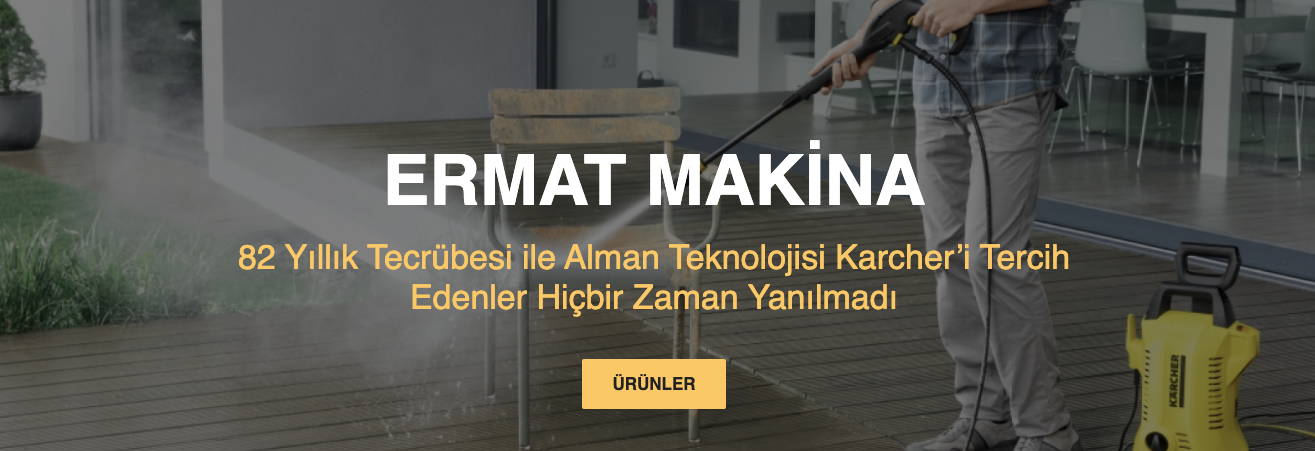 Ermat Temizlik Makinaları Slider