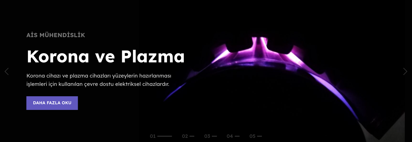 AİS Mühendislik Slider