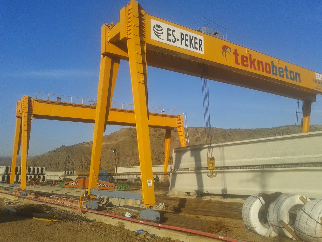 Yüksan Crane Systems Slider