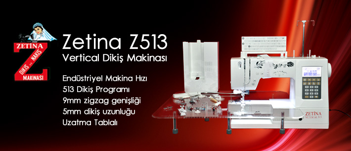 Zetina Dikiş Makinaları Slider