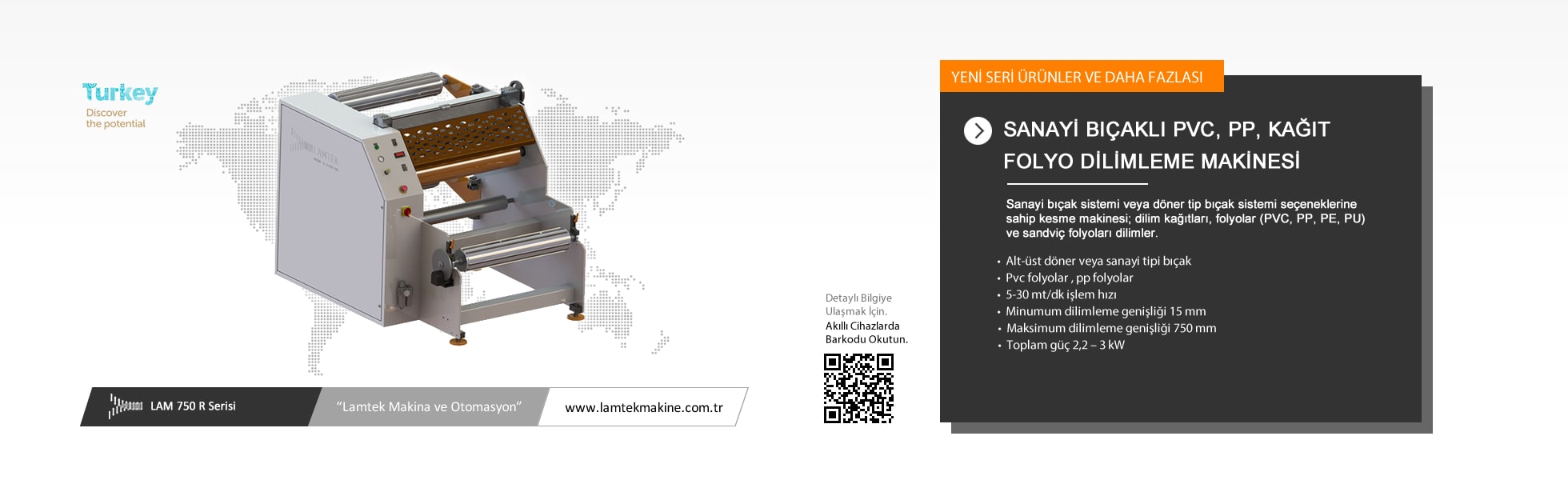 Lamtek Makine Slider