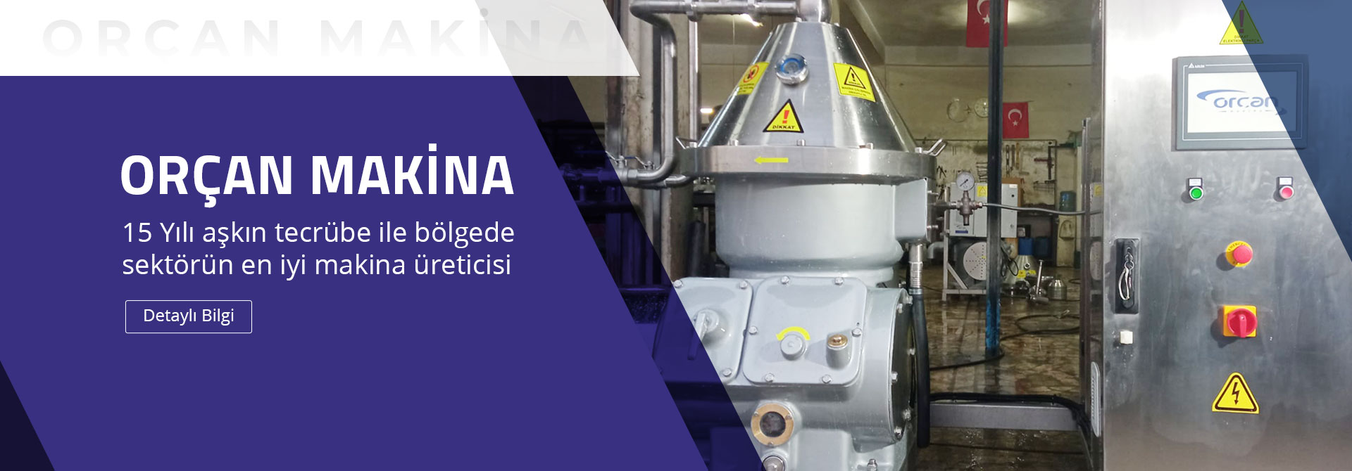 Orçan Makina Slider