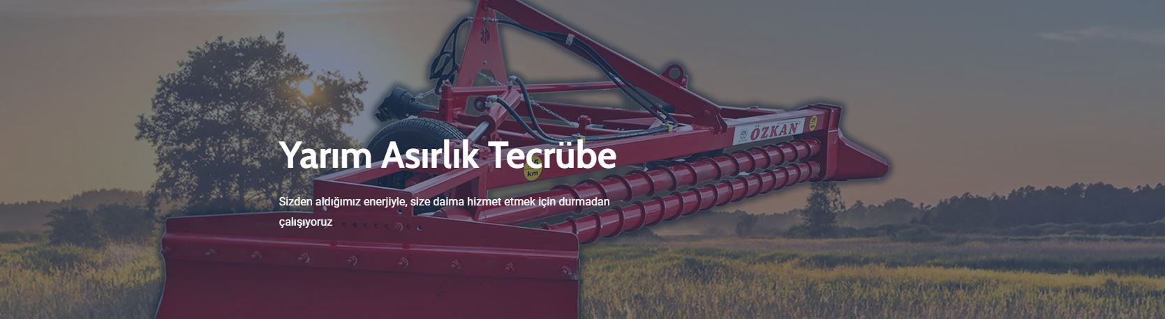 Özkan Tarım Makina Slider