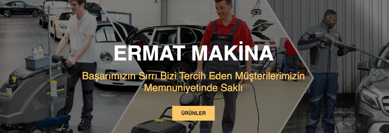 Ermat Temizlik Makinaları Slider