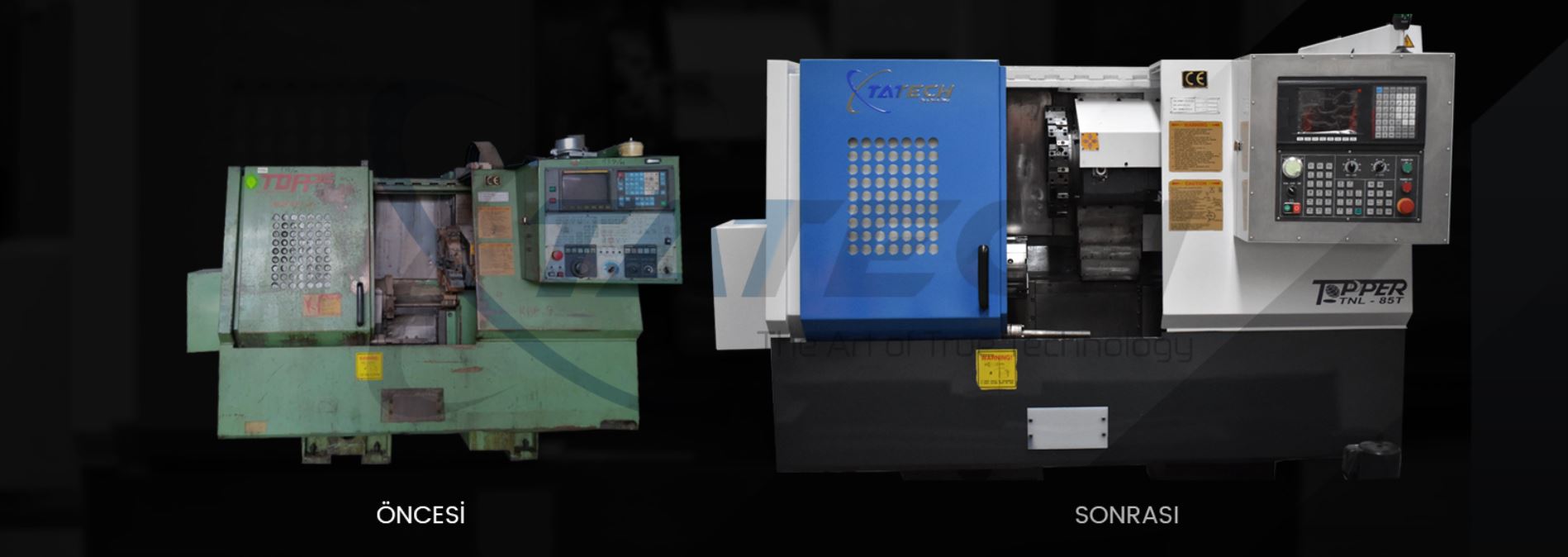 CNC Makina Market Slider