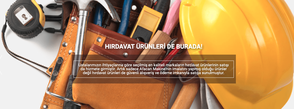 Afacan Makine Slider