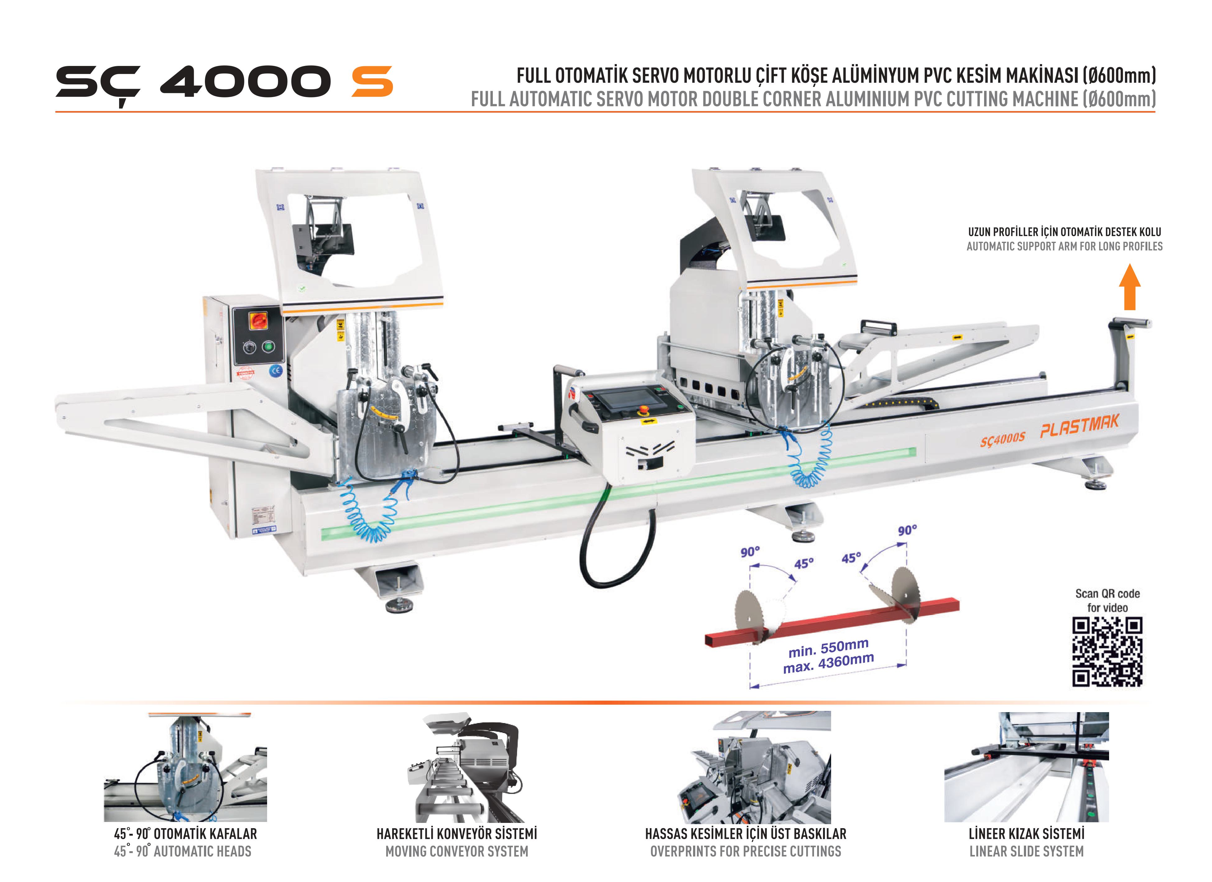 Plastmak Alüminyum & PVC İşleme Makinaları Slider