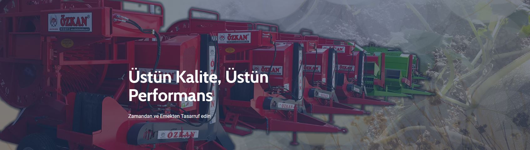 Özkan Tarım Makina Slider
