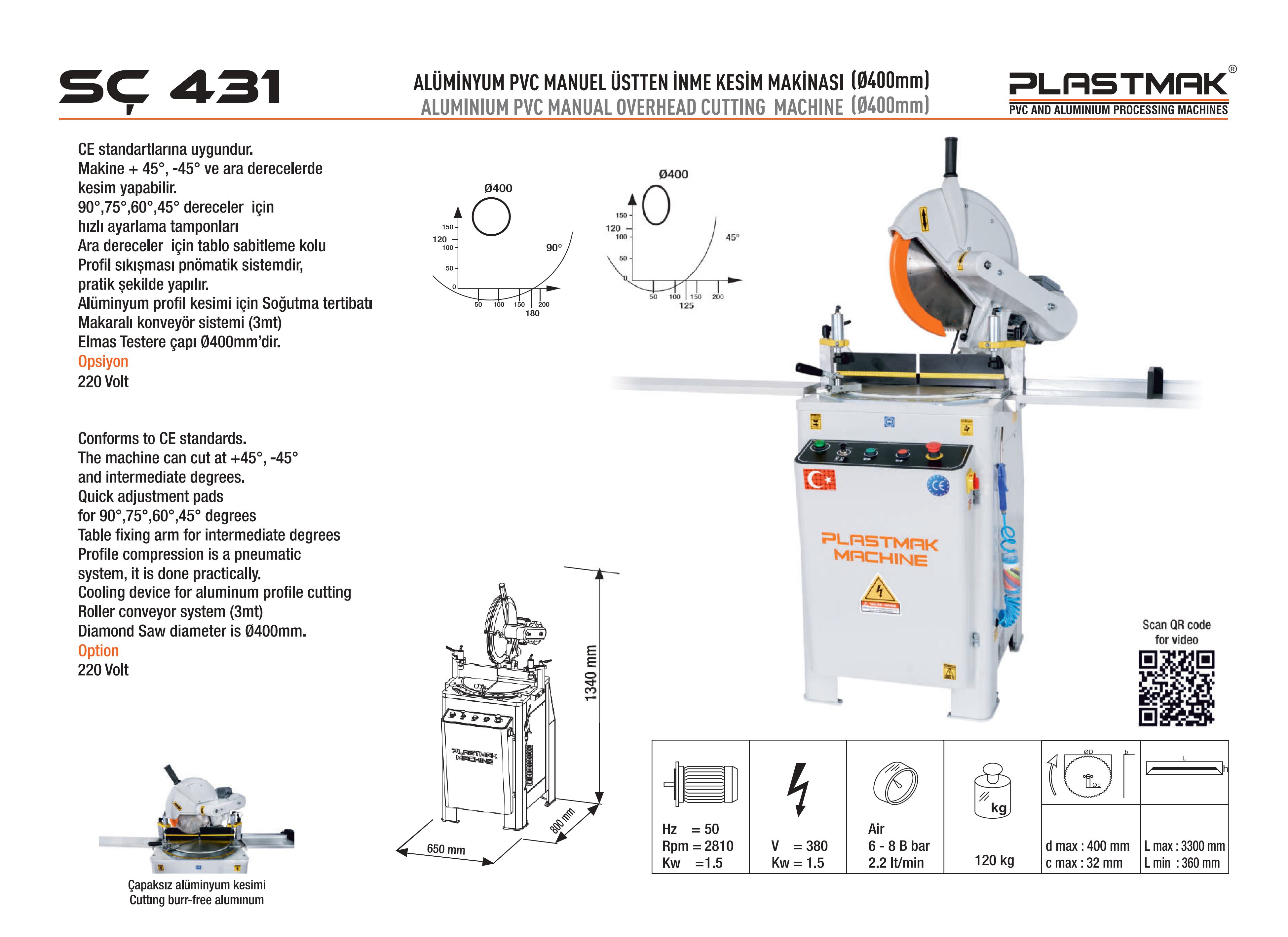 Plastmak Alüminyum & PVC İşleme Makinaları Slider