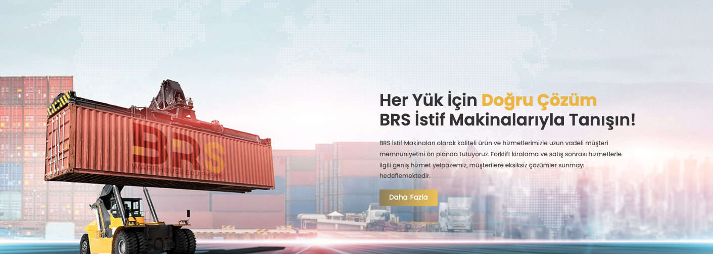 BRS İstif Makinaları Slider