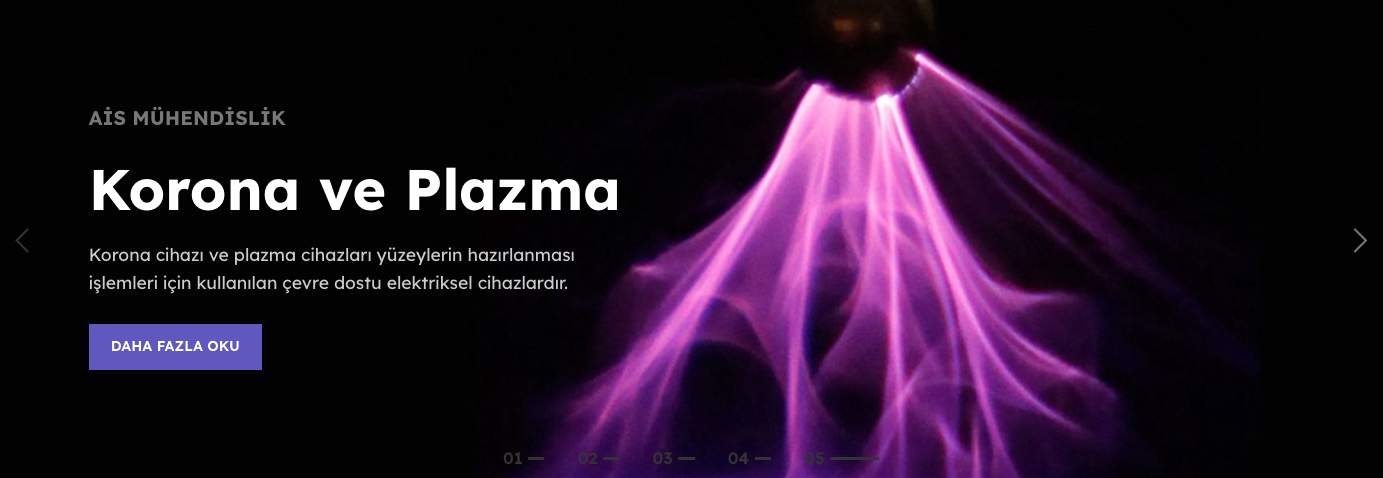 AİS Mühendislik Slider