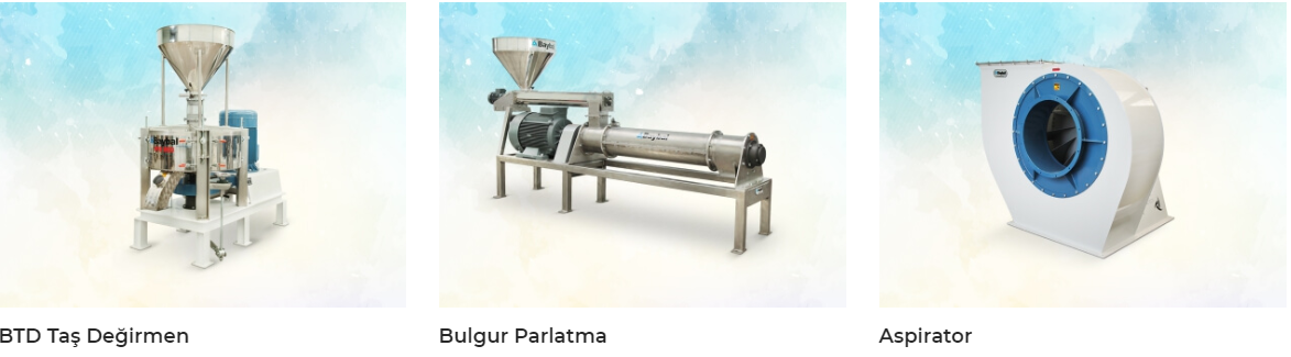 Baybal Değirmen Makinaları Slider