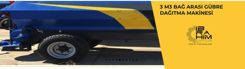 İbrahim Çınar Makina Slider