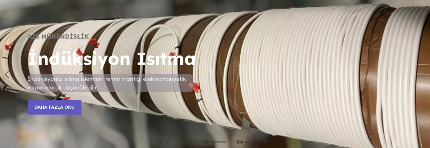 AİS Mühendislik Slider