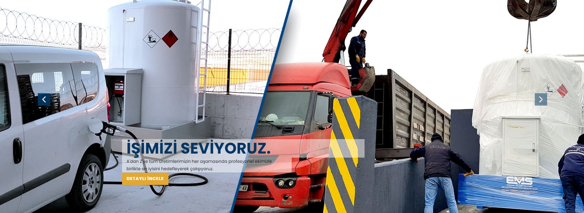 EMS Endüstri Makina Slider