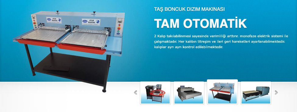 Atak Makina Slider