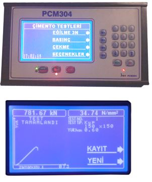 3000 kN Beton Test Presi